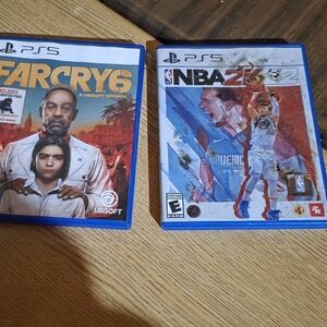 PS5 Far Cry 6 and NBA 2K22 Game Bundle